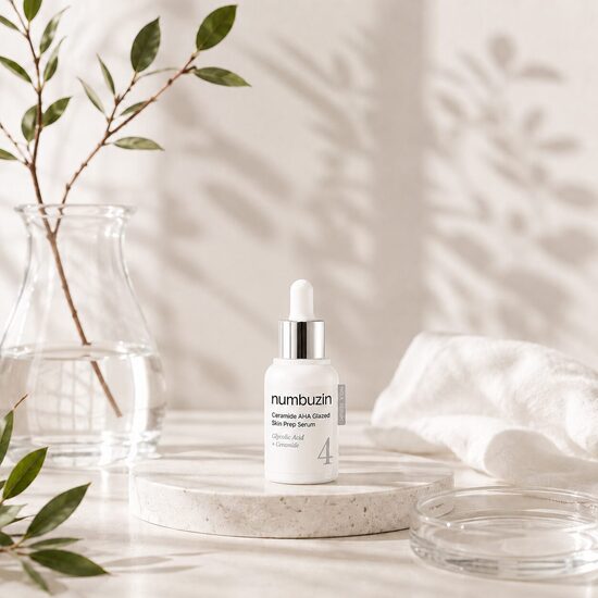 Numbuzin No.4 Ceramide AHA Glazed Skin Prep Serum