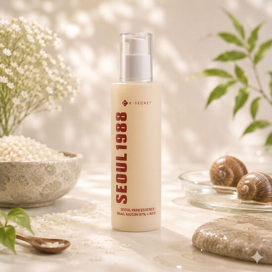 K-SECRET – SEOUL 1988 Essence: Snail Mucin 97% + Rice