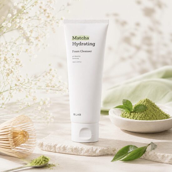 BLab Matcha Hydrating Foam Cleanser
